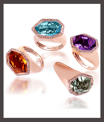 Tuscany Gemstone Rings