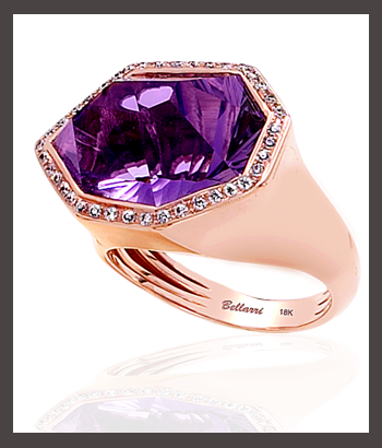Tuscany Collection Amethyst Ring