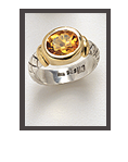 Citrine Sterling Silver Ring